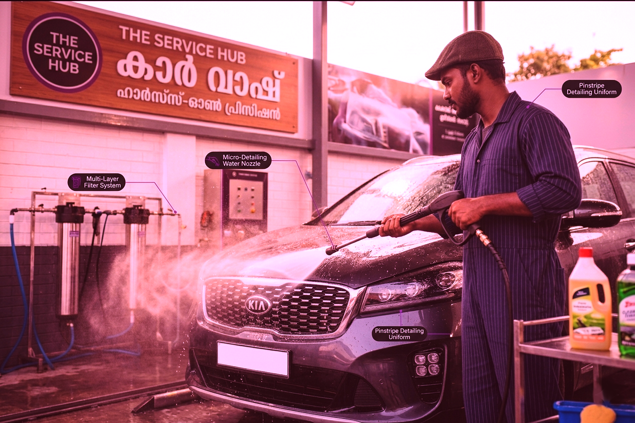 Professional cleaning and detailing to restore your car’s shine inside and out.